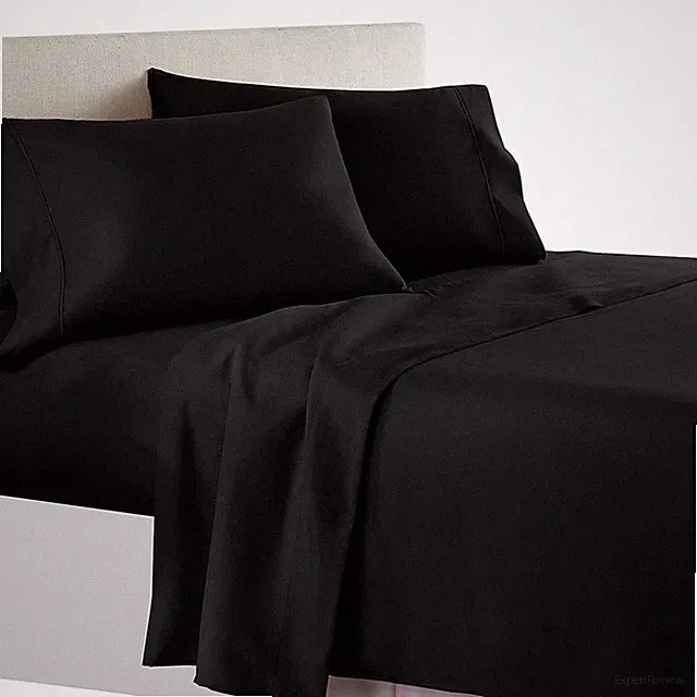 Bedding Collection 100% Cotton 1000 TC OR 1200 TC Black Solid Select Item