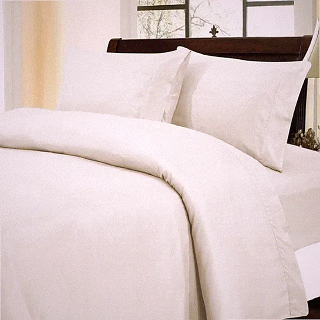 Best Duvet Collection 1000TC-1200TC Egyptian Cotton Select Item Ivory Solid