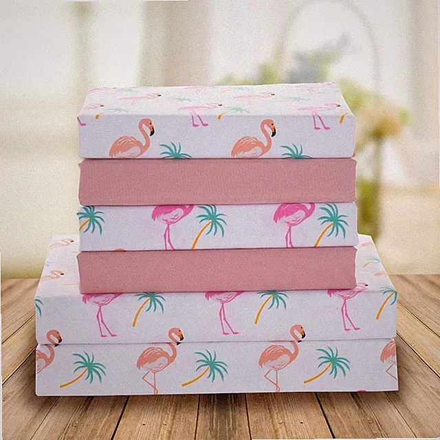Elegant Comfort Luxury Soft Bed Sheets Flamingo Pattern - Queen