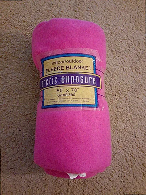 Fleece Blanket 50" x 70" Indoor/Outdoor Oversized Throw Arctic Exposure
