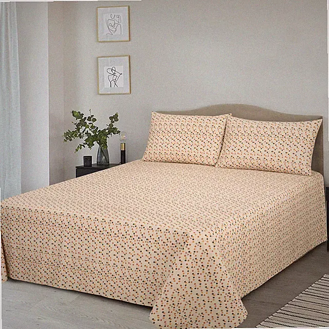 King Bed Sheet Set 100% Cotton 150 TC Pink White Soft Breathable Bedding New