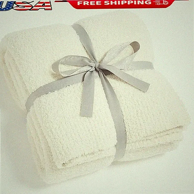Lightweight Microfiber Blanket Soft Cozy Skin Friendly Durable Machine Washable