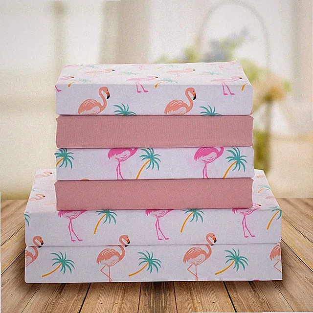 Luxury Soft Bed Sheets Flamingo Pattern - 1500 Premium Hotel Quality Microfiber