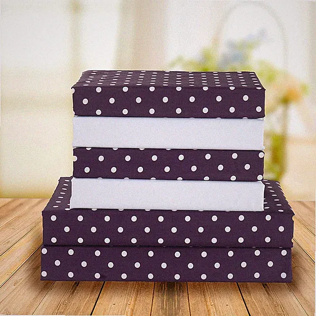 Luxury Soft Bed Sheets Polkadot Pattern - 1500 Premium Hotel Quality Microfiber