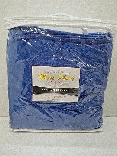 Micro Soft Supremely Soft Premium Blanket Throw 50x60 Hypoallergenic Anti-pill